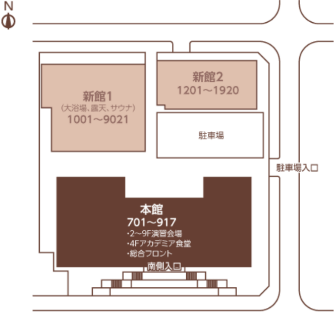 フロアマップ図面